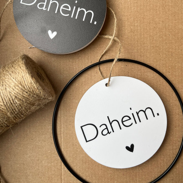 Miniboard "Daheim."
